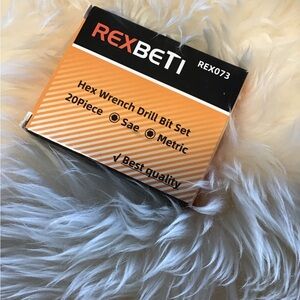 REXBETI Hex Wrench Drill Bit Set